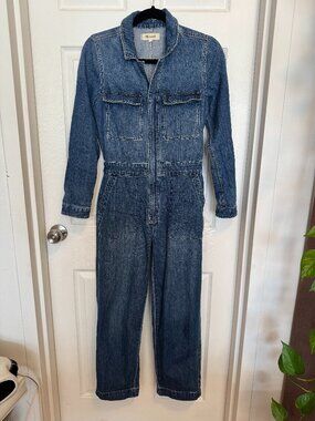 Madewell denim jumpsuit XS LIKE NEW lightweight